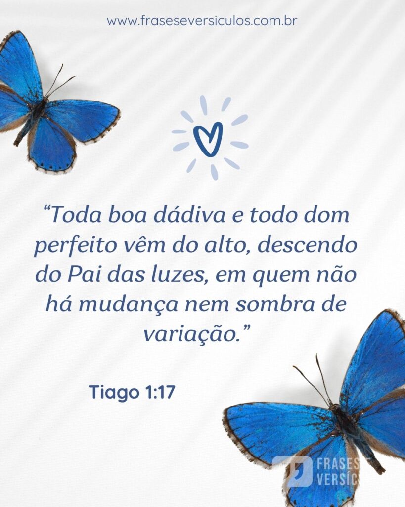 Tiago 1:17